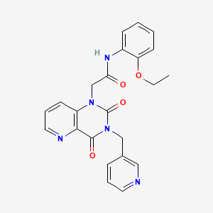 2-(2,4-dioxo-3-(pyridin-3-ylmethyl)-3,4-dihydropyrido[3,2-d]pyrimidin-1(2H)-yl)-N-(2-ethoxyphenyl)acetamide