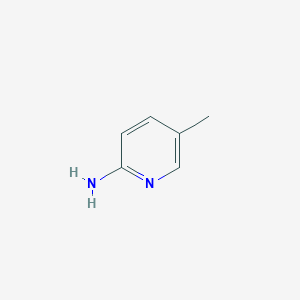 molecular formula C6H8N2 B029535 2-Amino-5-methylpyridine CAS No. 1603-41-4