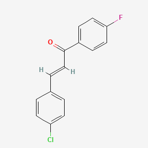 molecular formula C15H10ClFO B2953678 4-Chloro-4'-fluorochalcone CAS No. 28081-12-1