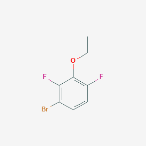 molecular formula C8H7BrF2O B2953974 1-Bromo-3-ethoxy-2,4-difluorobenzene CAS No. 1881291-79-7