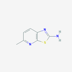 molecular formula C7H7N3S B2954001 5-Methyl-[1,3]thiazolo[5,4-B]pyridin-2-amine CAS No. 1379222-60-2