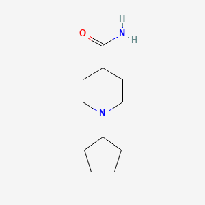 1-Cyclopentylpiperidine-4-carboxamide