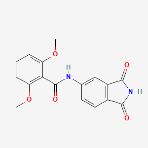 N-(1,3-dioxoisoindolin-5-yl)-2,6-dimethoxybenzamide