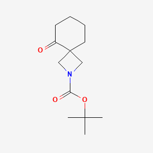 molecular formula C13H21NO3 B2954132 tert-Butyl 5-oxo-2-azaspiro[3.5]nonane-2-carboxylate CAS No. 2306272-86-4