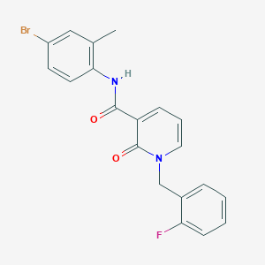 B2954385 N-(4-bromo-2-methylphenyl)-1-(2-fluorobenzyl)-2-oxo-1,2-dihydropyridine-3-carboxamide CAS No. 941953-02-2