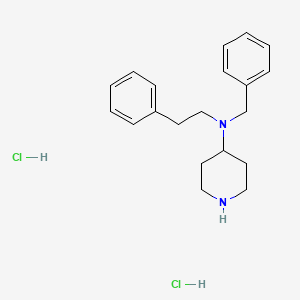 n-Benzyl-n-(2-phenylethyl)-4-piperidinamine dihydrochloride