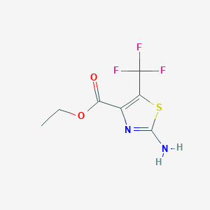 Ethyl 2-amino-5-(trifluoromethyl)-1,3-thiazole-4-carboxylate