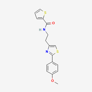 N-(2-(2-(4-methoxyphenyl)thiazol-4-yl)ethyl)thiophene-2-carboxamide