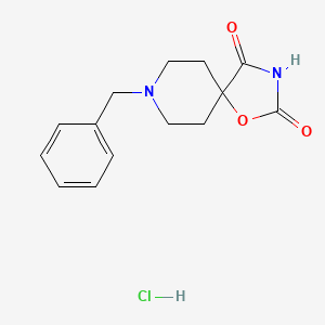 8-Benzyl-1-oxa-3,8-diaza-spiro[4.5]decane-2,4-dione hydrochloride