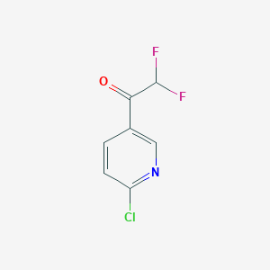 1-(6-Chloropyridin-3-yl)-2,2-difluoroethanone