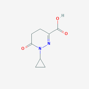 1-Cyclopropyl-6-oxo-4,5-dihydropyridazine-3-carboxylic acid