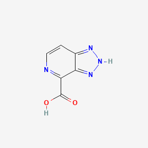 molecular formula C6H4N4O2 B2954504 3H-1,2,3-Triazolo[4,5-c]pyridine-4-carboxylic acid CAS No. 1781330-80-0