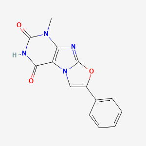 1-Methyl-7-phenyl-1H-oxazolo[2,3-f]purine-2,4-dione