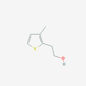 molecular formula C7H10OS B2954675 2-(3-methylthiophen-2-yl)ethan-1-ol CAS No. 159144-69-1
