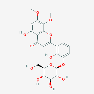 molecular formula C23H24O12 B2954680 Andrographidin B CAS No. 113963-38-5