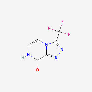 3-(Trifluoromethyl)-7H-[1,2,4]triazolo[4,3-a]pyrazin-8-one