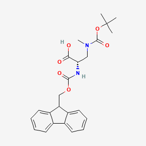 (S)-2-((((9H-Fluoren-9-yl)methoxy)carbonyl)amino)-3-((tert-butoxycarbonyl)(methyl)amino)propanoic acid