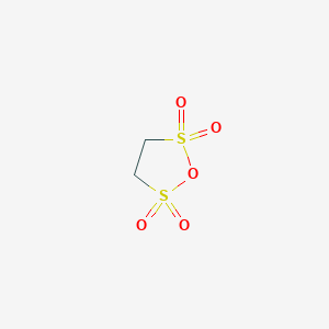 molecular formula C2H4O5S2 B2955219 1,2,5-Oxadithiolane 2,2,5,5-tetraoxide CAS No. 4378-87-4