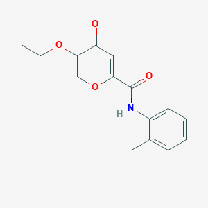 N-(2,3-dimethylphenyl)-5-ethoxy-4-oxo-4H-pyran-2-carboxamide