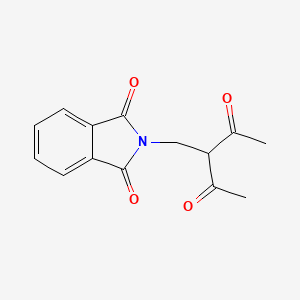 2-(2-acetyl-3-oxobutyl)-2,3-dihydro-1H-isoindole-1,3-dione