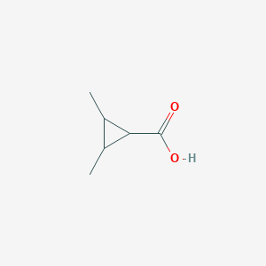 molecular formula C6H10O2 B2955336 cis-2,3-Dimethylcyclopropanecarboxylic acid CAS No. 2388503-72-6