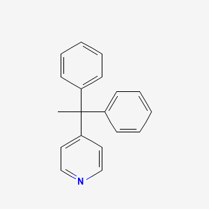 molecular formula C19H17N B2955492 4-(1,1-Diphenylethyl)pyridine CAS No. 109975-61-3