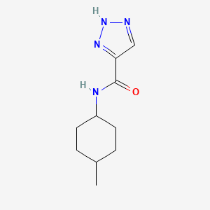 N-(4-methylcyclohexyl)-1H-1,2,3-triazole-5-carboxamide