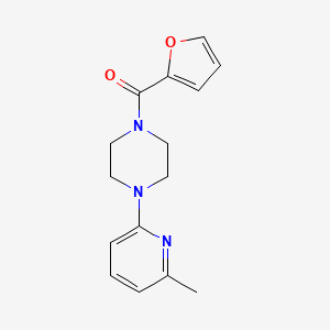 1-(Furan-2-carbonyl)-4-(6-methylpyridin-2-yl)piperazine