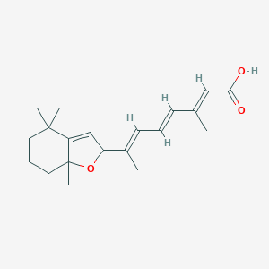 molecular formula C₂₀H₂₈O₃ B029557 5,8-Monoepoxyretinoic acid CAS No. 3012-76-8