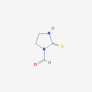 2-Sulfanylideneimidazolidine-1-carbaldehyde