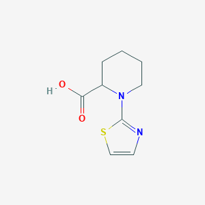 1-(1,3-Thiazol-2-YL)piperidine-2-carboxylic acid