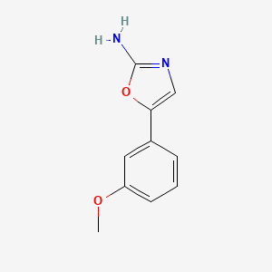 5-(3-Methoxyphenyl)oxazol-2-amine