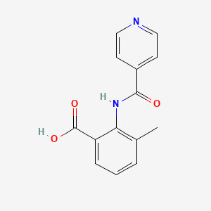 3-Methyl-2-(pyridine-4-amido)benzoic acid