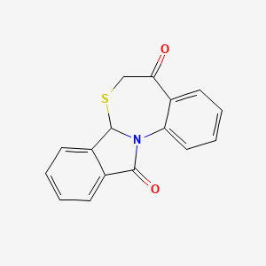 isoindolo[2,1-a][3,1]benzothiazepine-5,12(6H,7aH)-dione