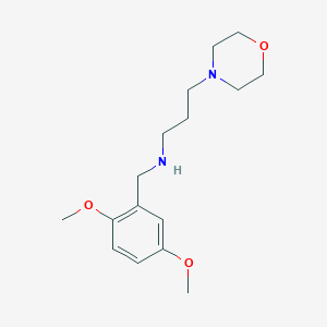 (2,5-Dimethoxy-benzyl)-(3-morpholin-4-yl-propyl)-amine