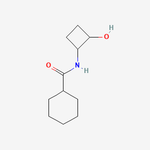 N-(2-hydroxycyclobutyl)cyclohexanecarboxamide