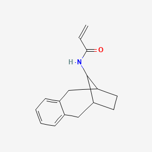 N-(13-Tricyclo[8.2.1.03,8]trideca-3,5,7-trienyl)prop-2-enamide