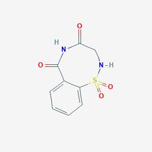 1,1-Dioxo-2,3-dihydro-1lambda6,2,5-benzothiadiazocine-4,6-dione
