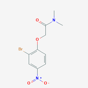 2-(2-Bromo-4-nitrophenoxy)-N,N-dimethylacetamide