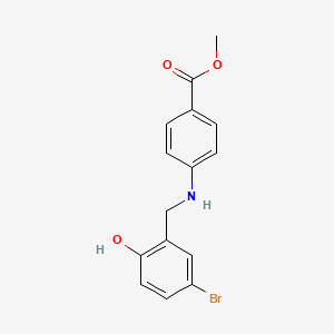 Methyl 4-[(5-bromo-2-hydroxybenzyl)amino]benzoate