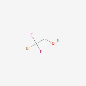 molecular formula C2H3BrF2O B2956406 2-溴-2,2-二氟乙醇 CAS No. 420-94-0