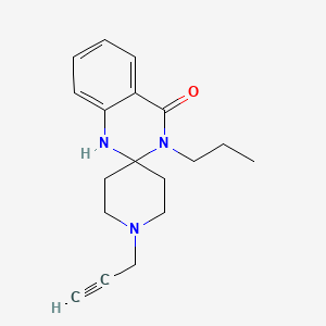 1-(prop-2-yn-1-yl)-3'-propyl-3',4'-dihydro-1'H-spiro[piperidine-4,2'-quinazoline]-4'-one