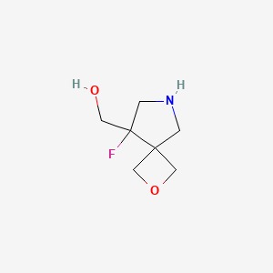 (8-Fluoro-2-oxa-6-aza-spiro[3.4]oct-8-YL)-methanol