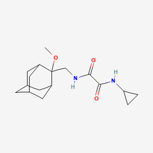 N1-cyclopropyl-N2-(((1R,3S,5r,7r)-2-methoxyadamantan-2-yl)methyl)oxalamide