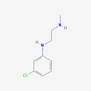 (2-[(3-Chlorophenyl)amino]ethyl)(methyl)amine