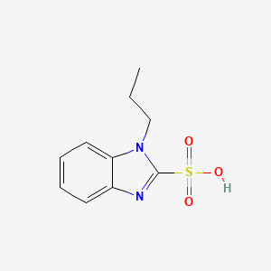 molecular formula C10H12N2O3S B2956890 1-丙基-1H-苯并咪唑-2-磺酸 CAS No. 300707-15-7