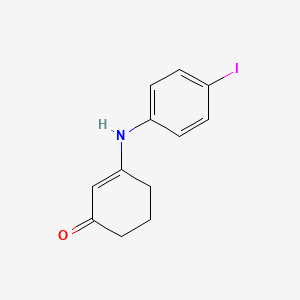 3-[(4-Iodophenyl)amino]cyclohex-2-en-1-one