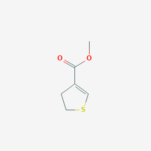molecular formula C6H8O2S B2956961 methyl 4,5-dihydrothiophene-3-carboxylate CAS No. 14189-41-4