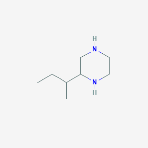 molecular formula C8H18N2 B2956962 2-(Butan-2-yl)piperazine CAS No. 1342114-83-3