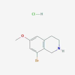 8-Bromo-6-methoxy-1,2,3,4-tetrahydroisoquinoline hydrochloride